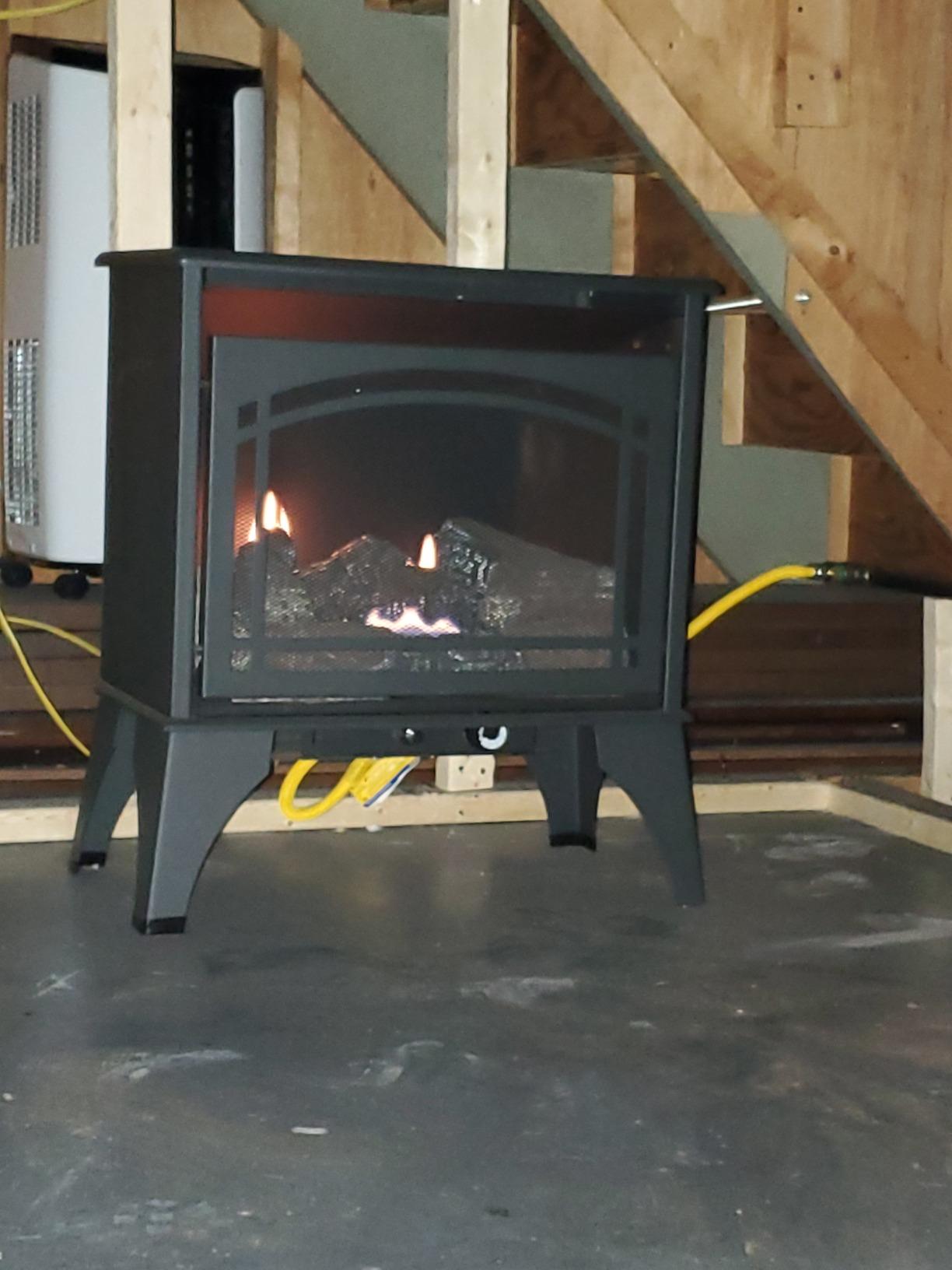 Pleasant Hearth VFS2-PH20DT 20,000 BTU 23.5 in. Compact Gas vent free stove customer photo 1