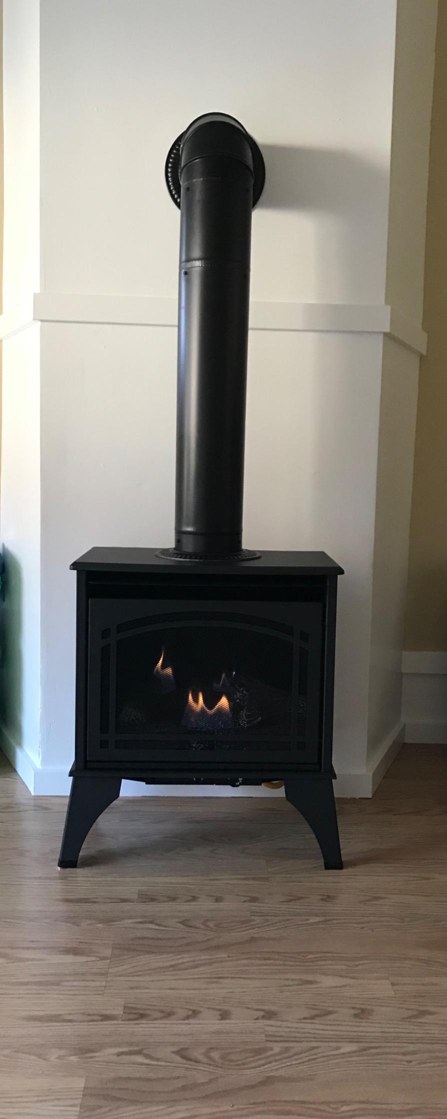 Pleasant Hearth VFS2-PH20DT 20,000 BTU 23.5 in. Compact Gas vent free stove customer photo 2