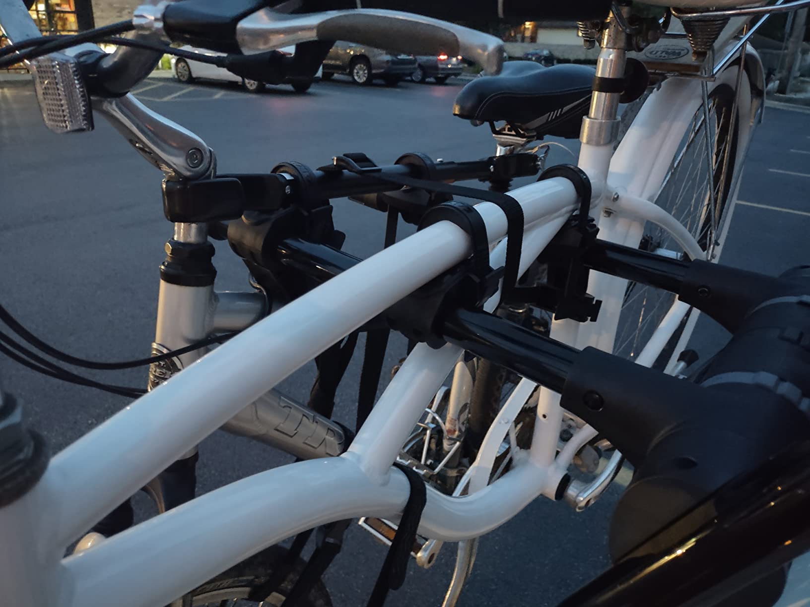 Yakima FullBack 3 Premium Trunk Bike Rack, Holds 3 Bikes, Tool-Free Installation, SuperCush ZipStrips, Foldable Arms, SKS Locks, Bottle Opener customer photo 1