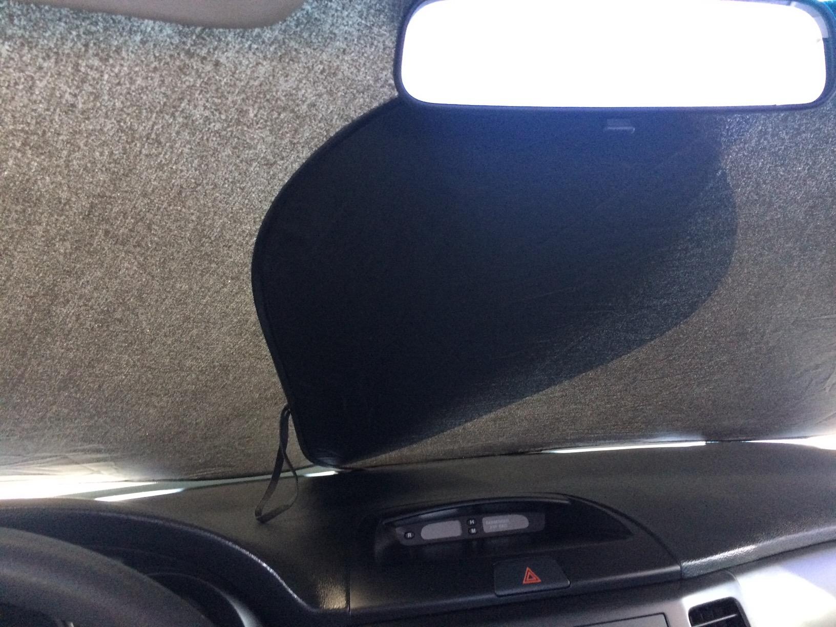 EzyShade Car Windshield Sun Shade. See Vehicle Size-Chart. Medium (M) Size customer photo 2