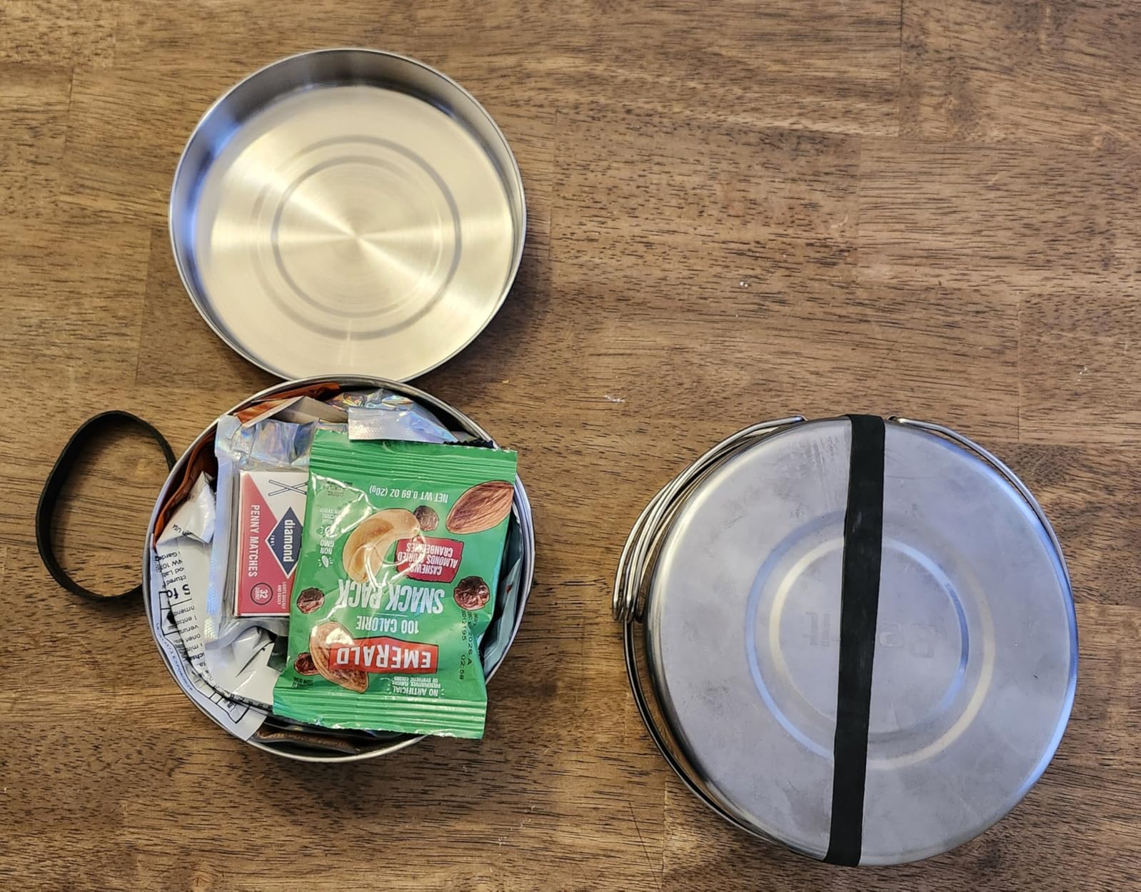 BeGrit Stainless Steel Camping Cookware Pot and Pan Set for Backpacking customer photo 2