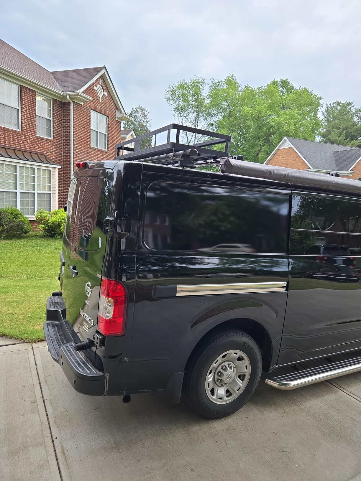 Goplus Hitch Cargo Carrier, Aluminum Hitch Mount Cargo Basket with 500LBS Capacity, Fits 2” Receiver, 60” x 22” x 7” Trailer Hitch Cargo Carrier for Vehicle Car SUV Truck customer photo 2