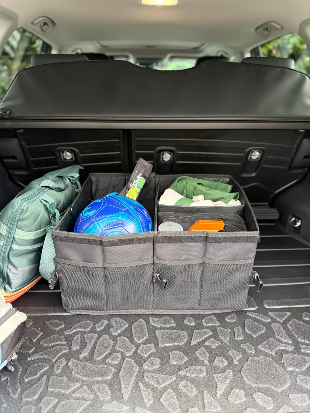FORTEM Trunk Organizer - Foldable Car Organizer & Storage for SUVs & Trucks customer photo 2