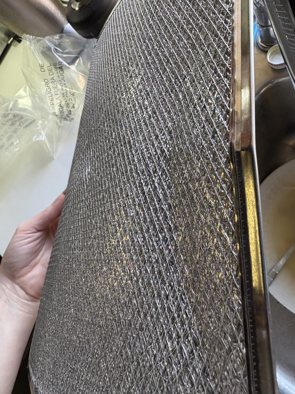 Downdraft Stovetop Filter Replacement for 707929 Jenn Air Filter Downdraft 14” x 11.4”- Grease Screen for Cooktop Fits Into Jenair Stove Filters Vents - Blocks Grease Protecting the Oven (2-pack) customer photo 1