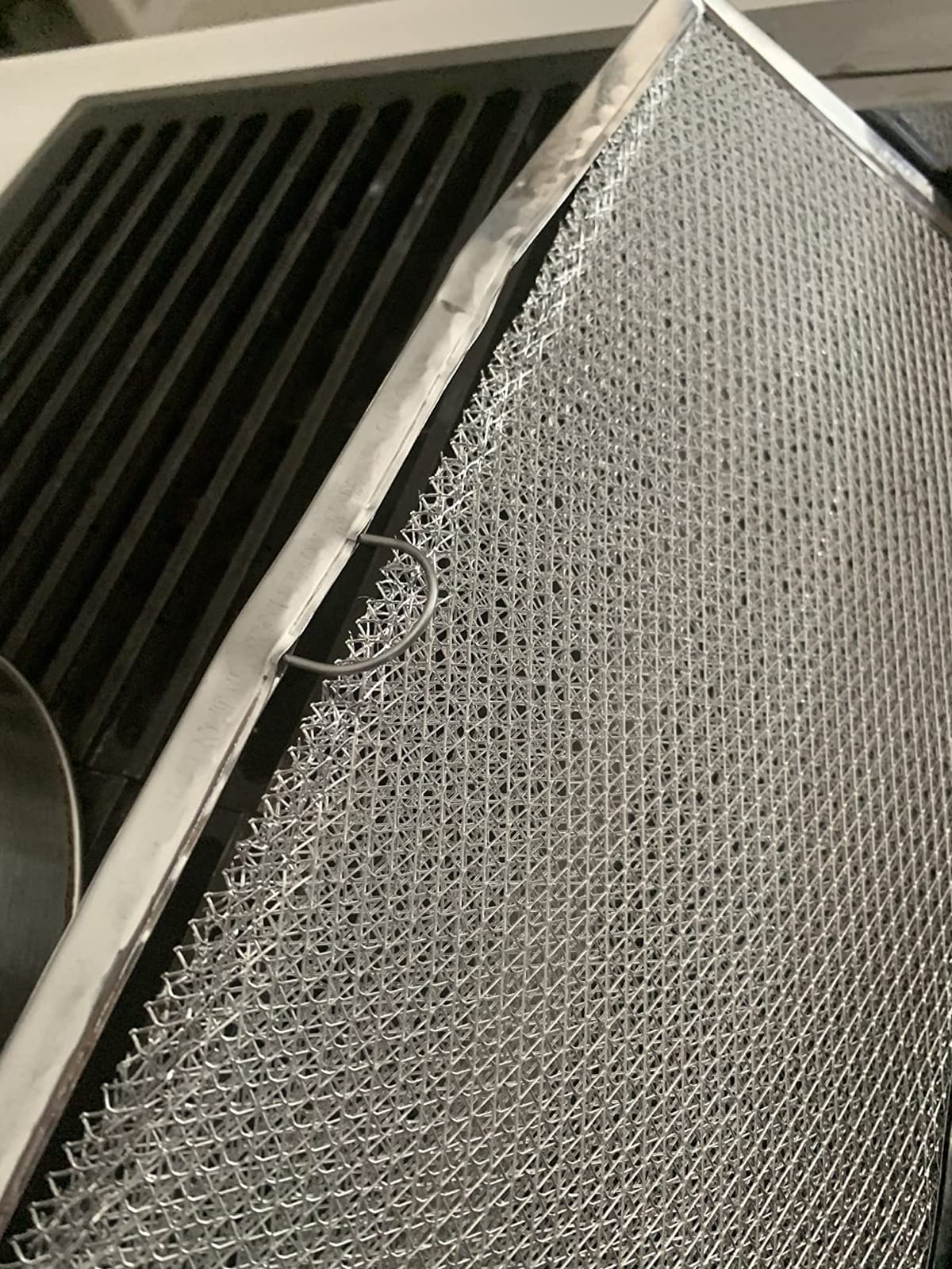 Downdraft Stovetop Filter Replacement for 71002111 Jenn Air Filter Downdraft 15.6” x 6.4” - Range Oven Filter Fits Into Jennair Downdraft Filter Vent and Protects the Stove Fan (2-Pack) customer photo 1