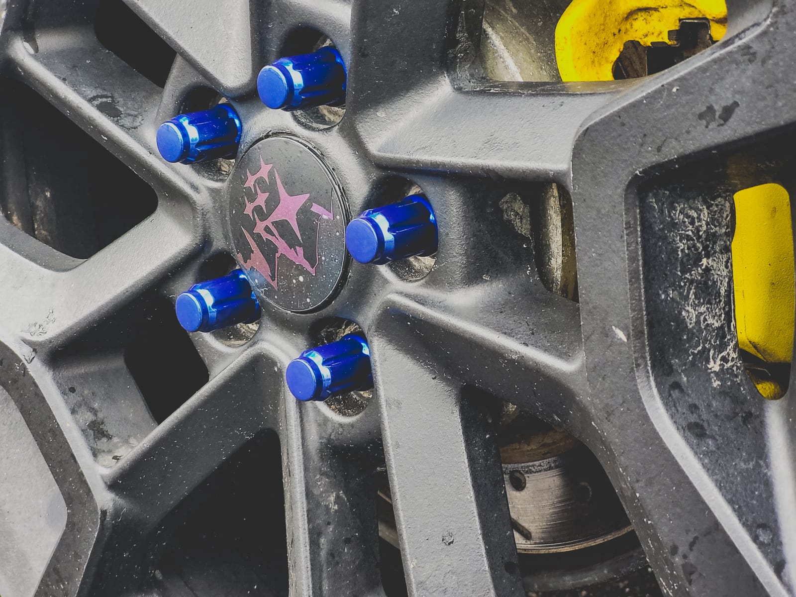 Circuit Performance Spline Drive Tuner Acorn Lug Nuts Black 12x1.25 Forged Steel (20pc + Tool) customer photo 2