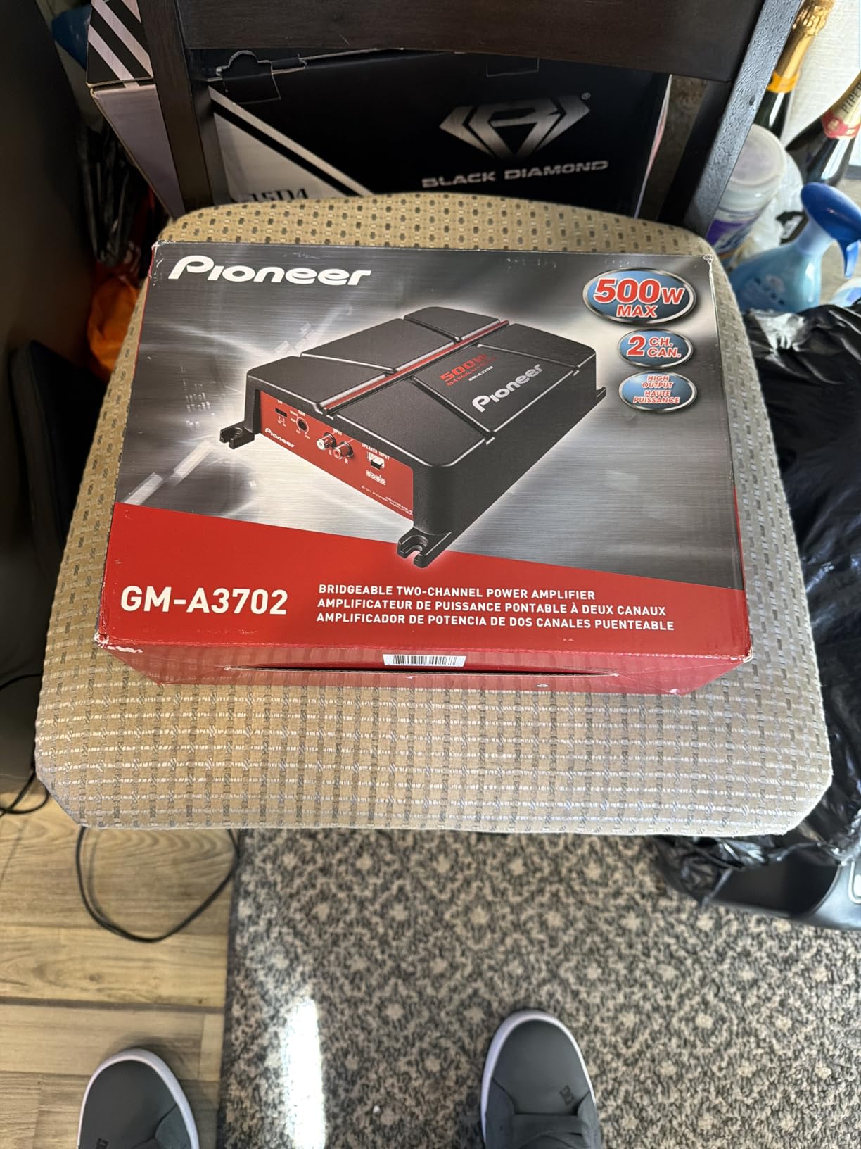 Pioneer GM-A3702 500W Max Class AB Bridgeable 2-Channel Car Amplifier customer photo 1