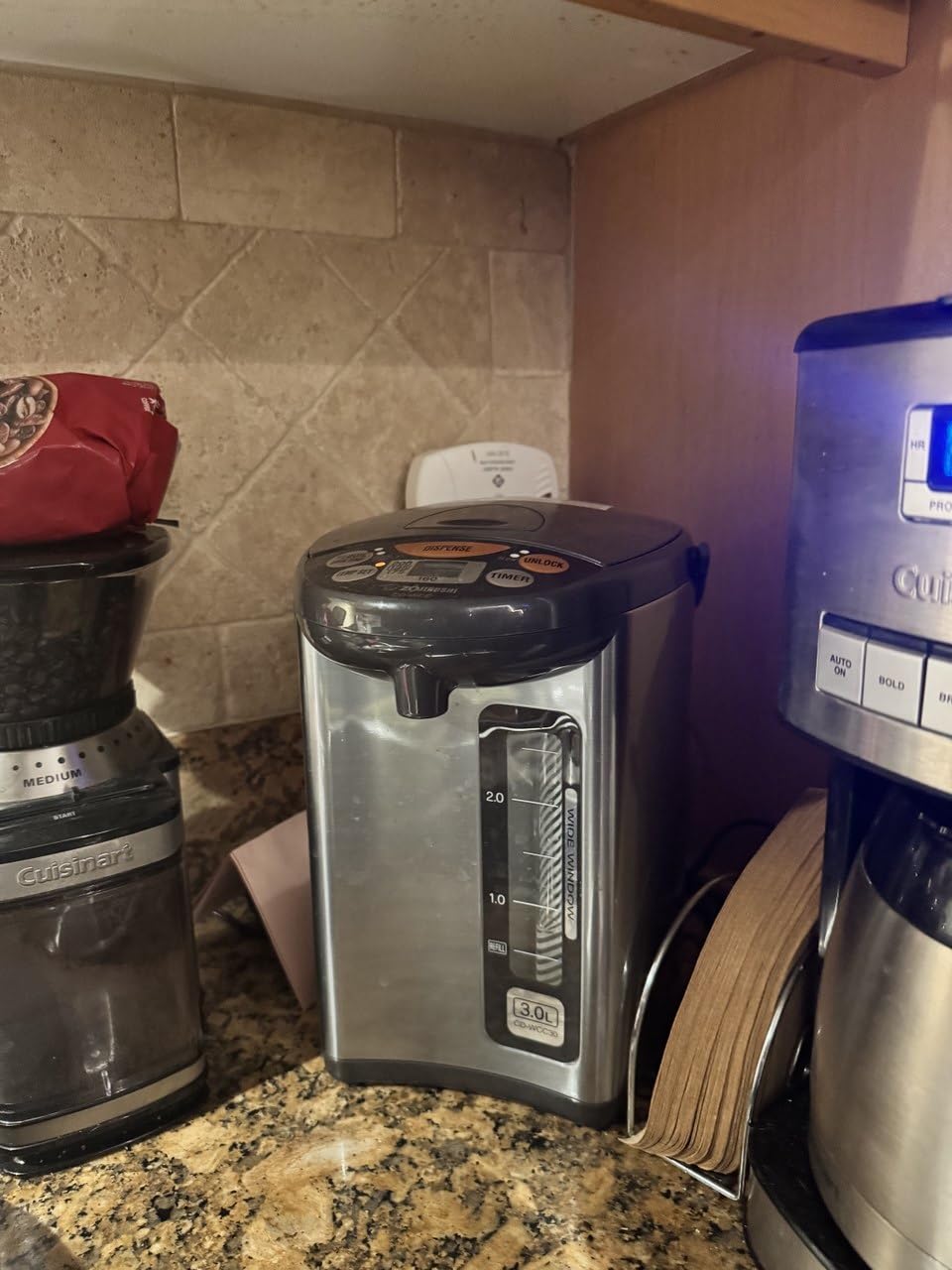 Zojirushi Micom Water Boiler and Warmer (135 oz. / 4L, Silver) customer photo 1
