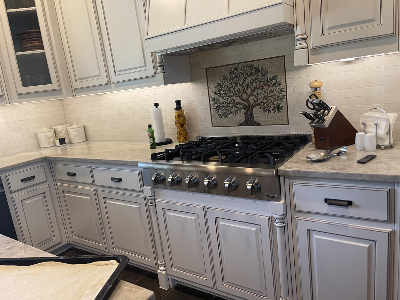 THOR KITCHEN Pro-Style Gas Rangetop with 6 Sealed Burners 36 - Inch, Stainless Steel HRT3618U customer photo 2