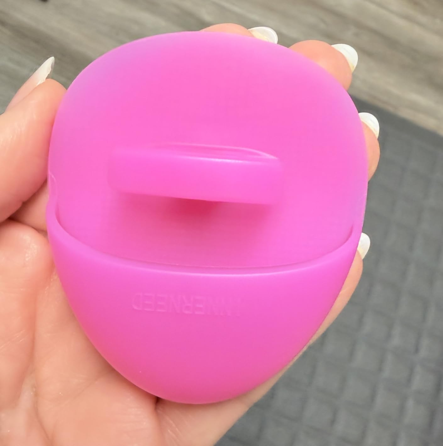 Super Soft Silicone Face Cleanser and Massager Brush Manual Facial Brush customer photo 1