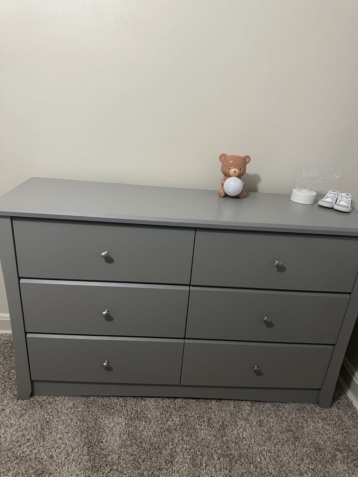 Storkcraft Crescent 6-Drawer Dresser, White customer photo 2