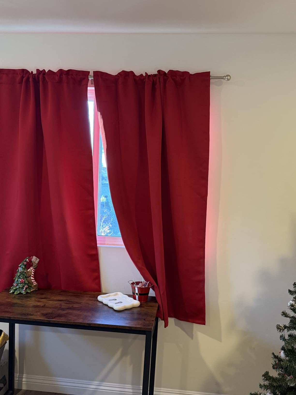 Deconovo Black Out Curtains 63 Inches Long for Living Room and Bedroom customer photo 1
