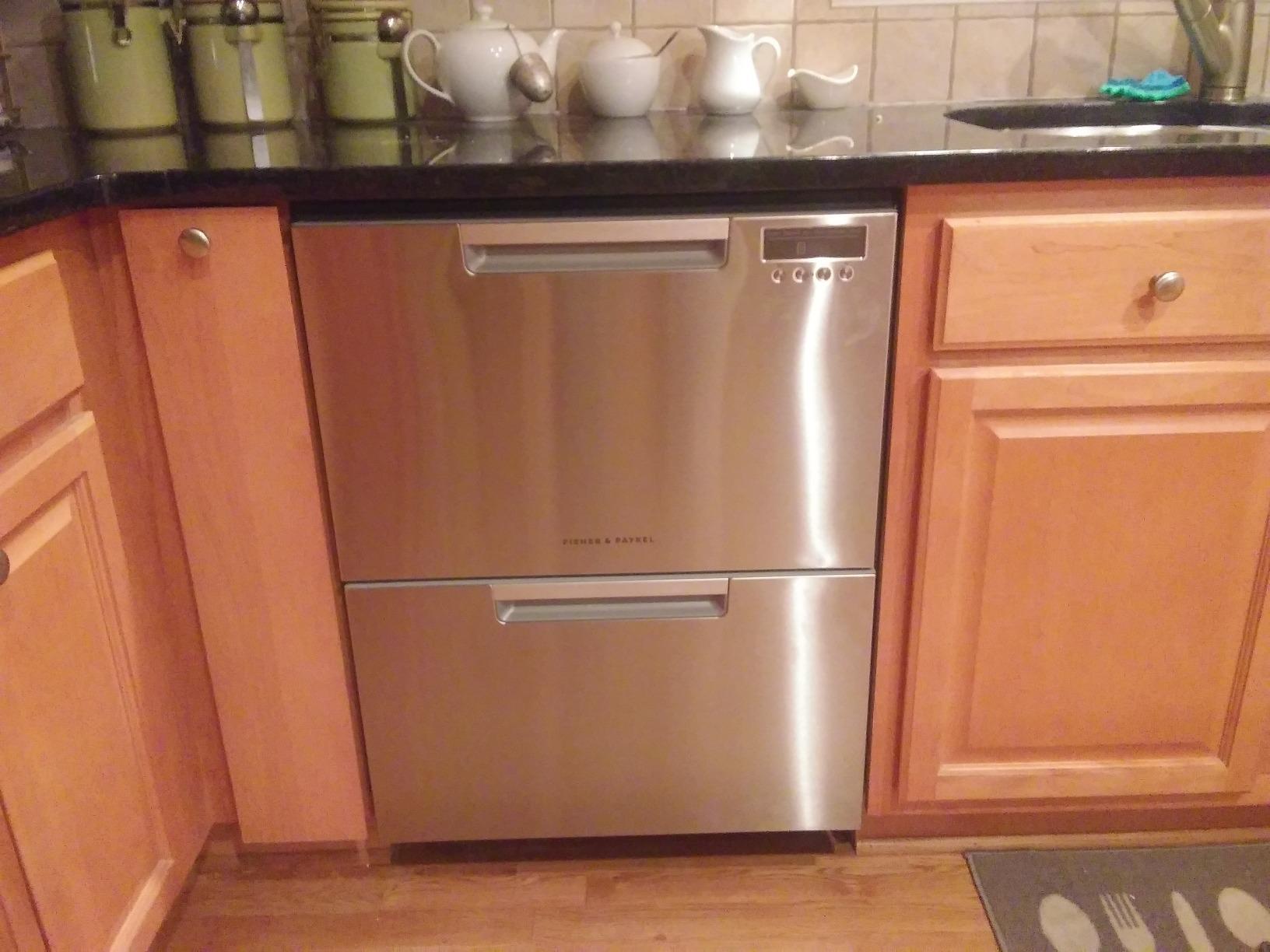 Fisher and Paykel Double DishDrawer Dishwasher, 14 Place Settings (EZKleen Stainless Steel) customer photo 1