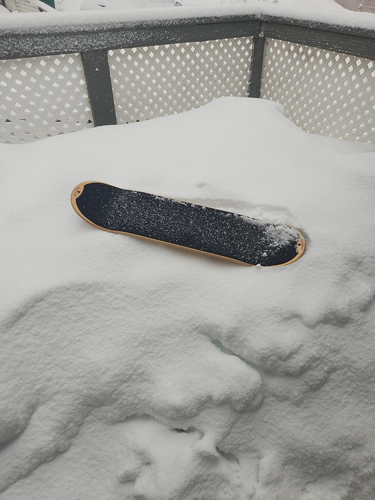 Agog Sports SLOPEDECK - A Skateboard For The Snow. Carve Turns Like No Other Snowskate! For Snowboarding Novices and Pros, Kids Snowboard, Adult Snowskates customer photo 2