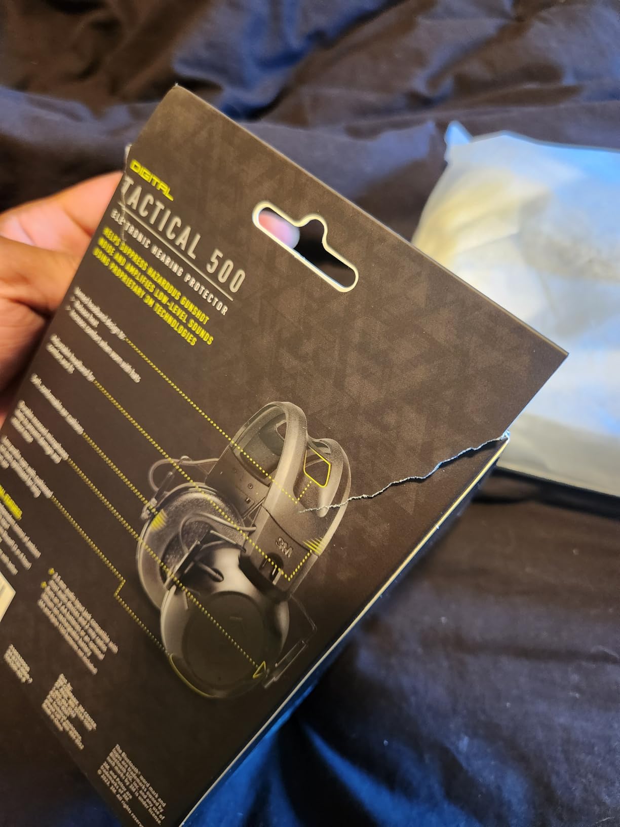 Peltor Sport Tactical 500 Bluetooth Hearing Protection Ear Muffs, 25 dB NRR customer photo 1