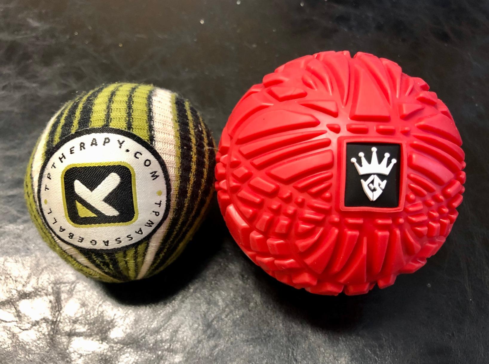 Muscle Max Massage Ball - Therapy Ball for Trigger Point Massage - Deep Tissue Massager for Myofascial Release - Mobility Ball for Exercise & Recovery customer photo 1