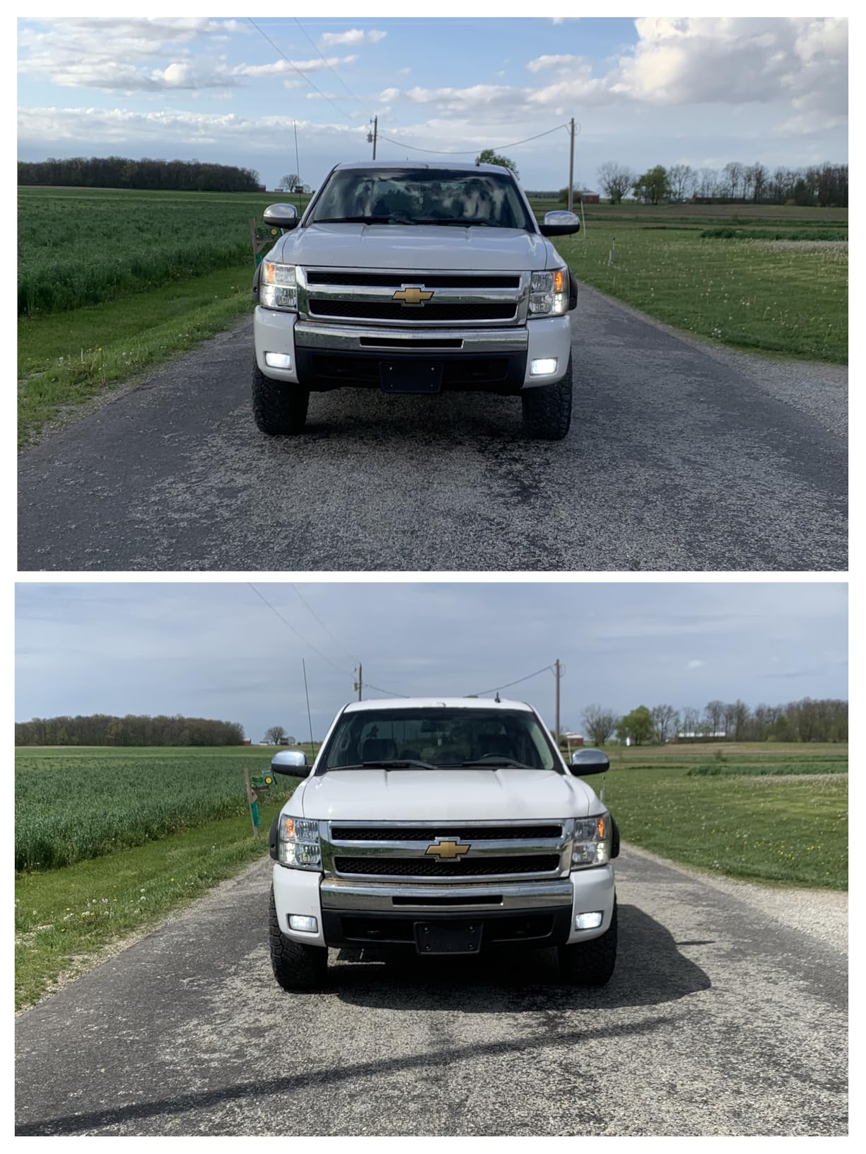 KSP 2.5”Sierra Lift Kits, 2.5in Front Leveling Lift Spacers Compatible with Chevrolet Silverado 1500 GMC Sierra 1500 2007-2026, Aluminum Suspension Level Lift Kit Raise The Truck 2.5inch in The Front customer photo 2