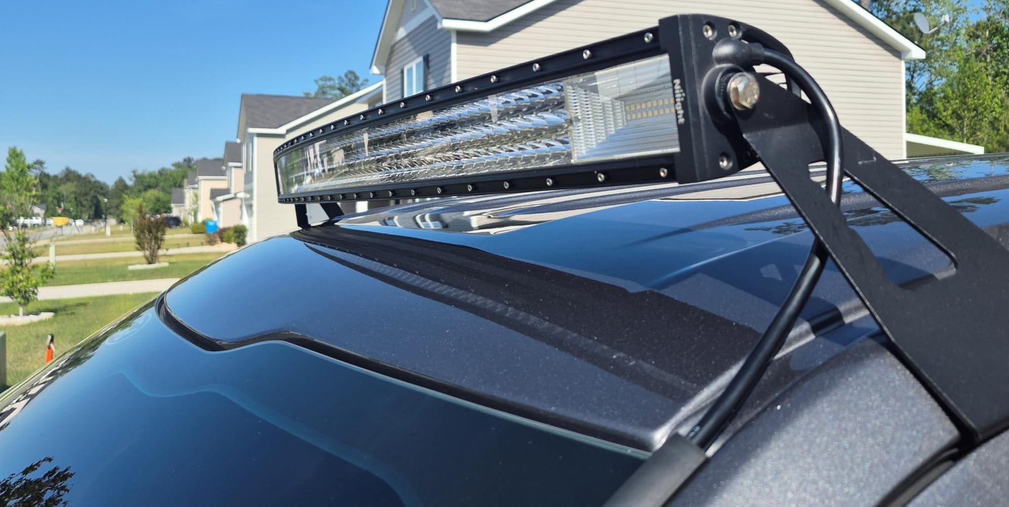 Nilight - 18015C-A LED Light Bar, 52Inch, 783W, 78000LM, Curved Triple Row Flood Spot Combo Beam Off Road Driving Lights for Boat, Trucks, 2 Years Warranty customer photo 1