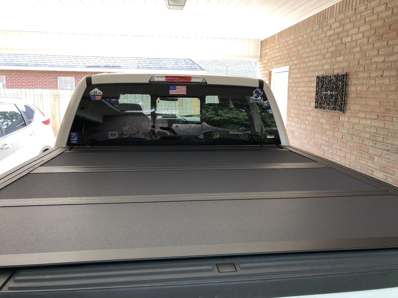 RealTruck BAK BAKFlip MX4 Hard Folding Truck Bed Tonneau Cover | 448329 | Fits 2015-2020 Ford F-150 5' 7