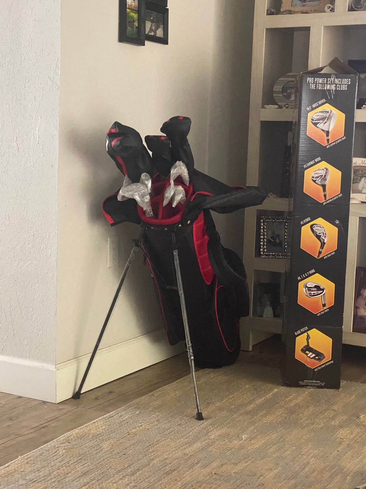 Powerbilt Pro Power Complete Golf Set for Men with Stand Bag, Right and Left Handed customer photo 1