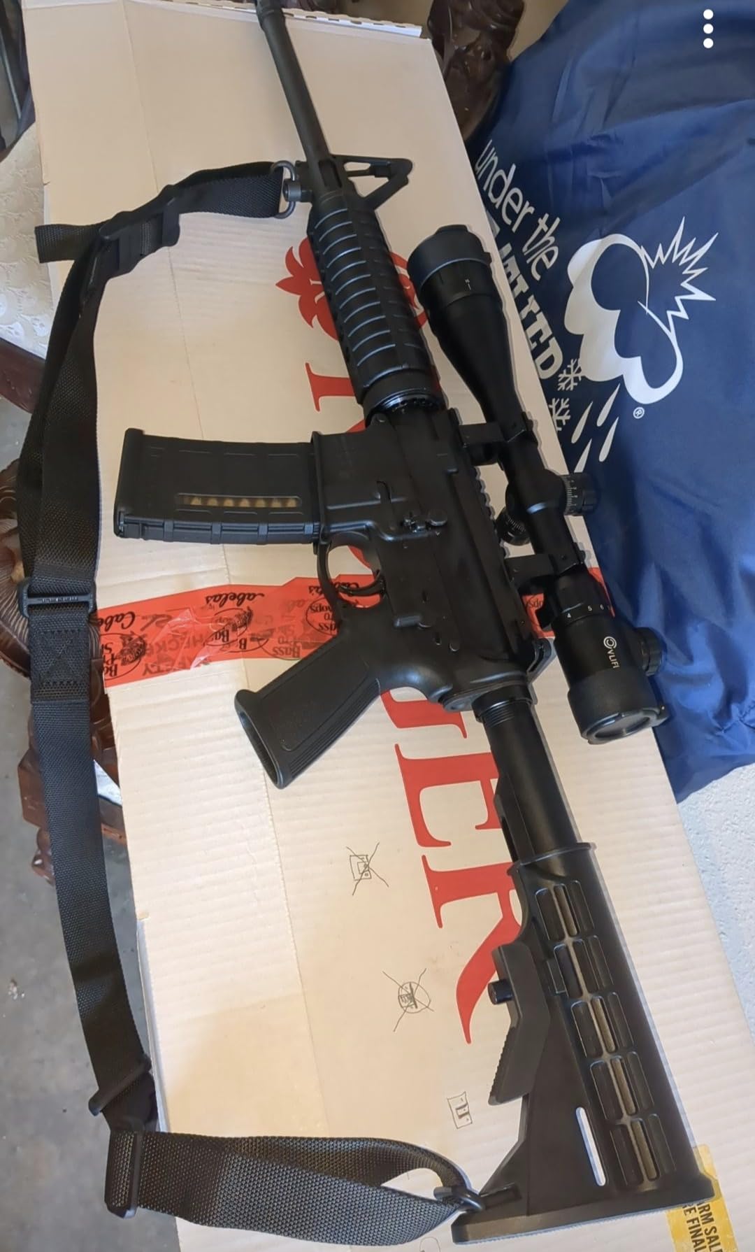 CVLIFE 4-16x44 AO Rifle Scope Red and Green Illuminated Scope with Locking Turret Sunshade and Mount Included customer photo 2