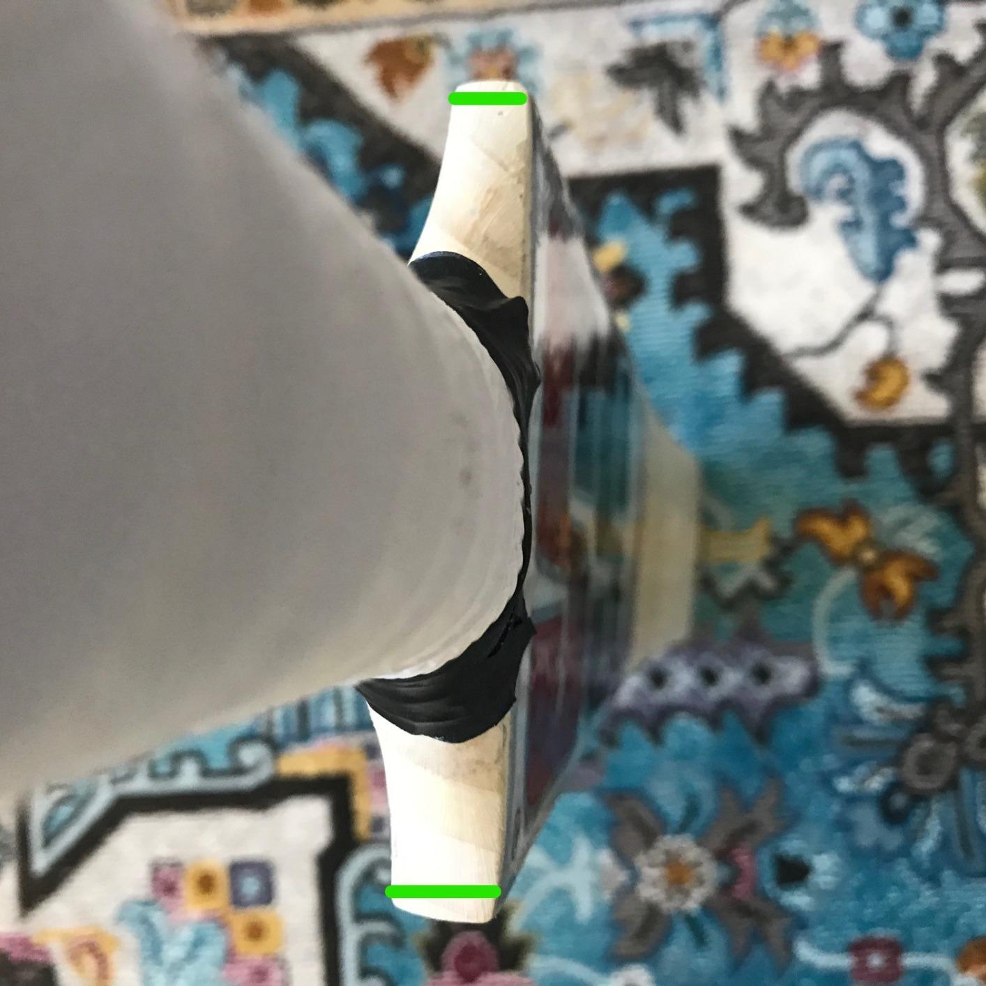 SS Kashmir Willow Cricket Bat Short Handle (Short Handle, Super Power) customer photo 1