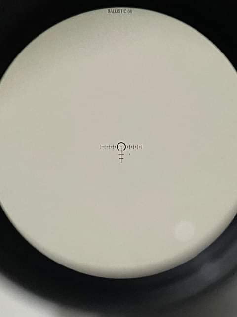 Burris Optics LPVO RT-6 1-6x24mm Tactical Riflescope with Illuminated Ballistic Reticle, True 1x Magnification, Integrated Throw Lever, 30mm Tube, Rear Focal Plane, Matte Black customer photo 2