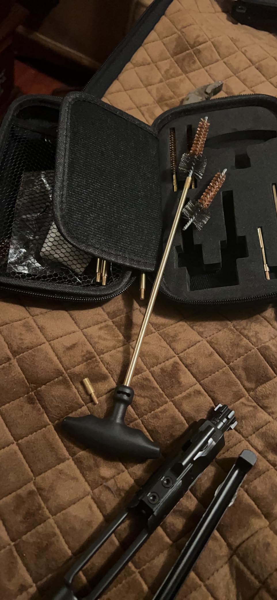 Pro .223/5.56 Cleaning Kit with Bore Chamber Brushes Cleaning Pick Kit, Brass Cleaning Rod in Zippered Organizer Compact Case BOOSTEADY customer photo 1