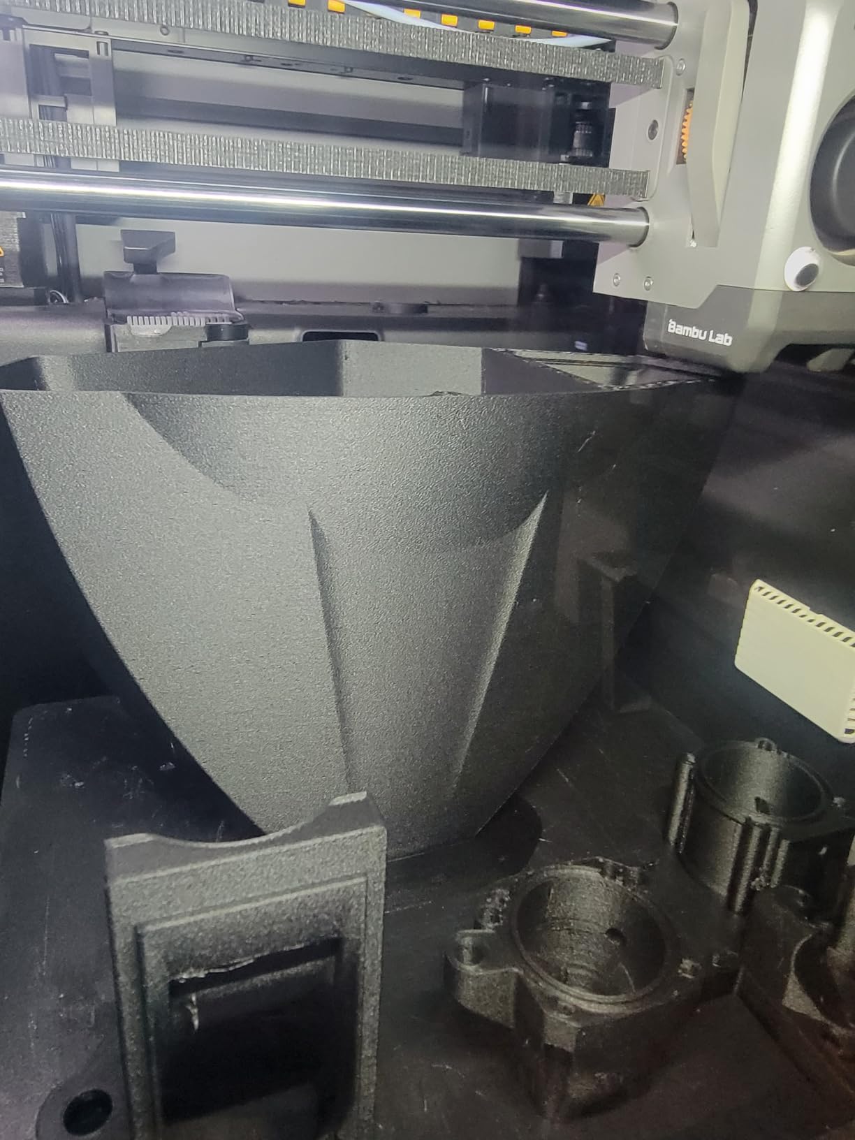 Carbon Fiber Filament, PRILINE Carbon Fiber Polycarbonate 3D Printer Filament 1.75mm, High Strength Carbon Fiber 3D Printing Filament 1kg Spool, Black customer photo 1