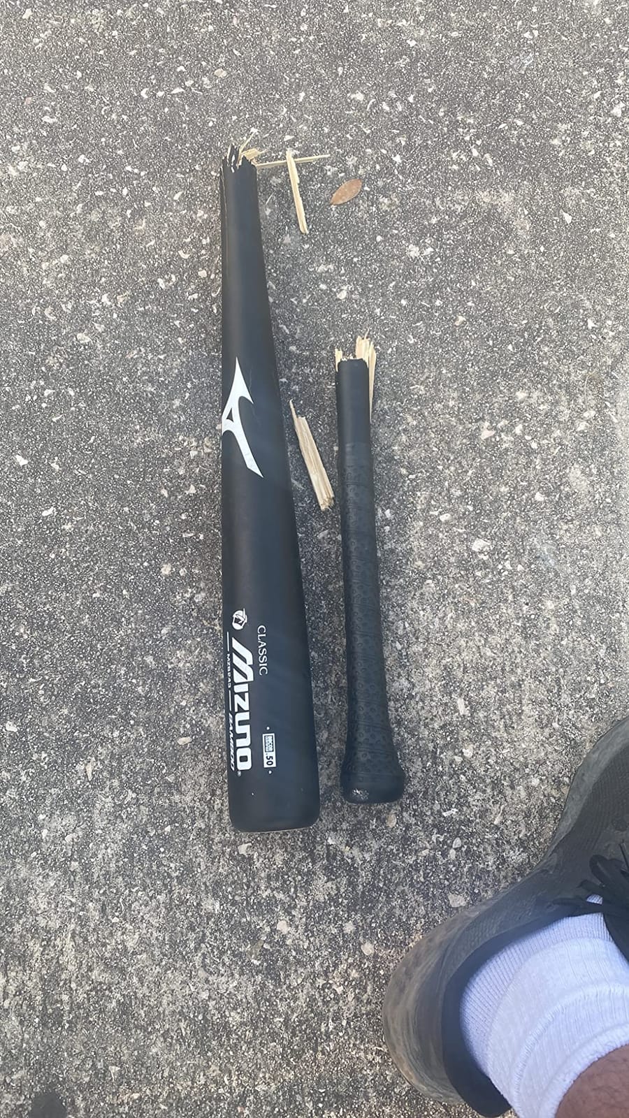 Mizuno 340465 Bamboo Classic MZB 243 Baseball Bat customer photo 2