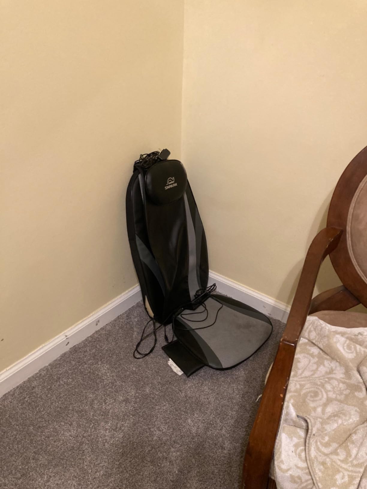 Snailax Shiatsu Back Massager with Heat, Massage Chair Pad Gift for Her Him customer photo 2