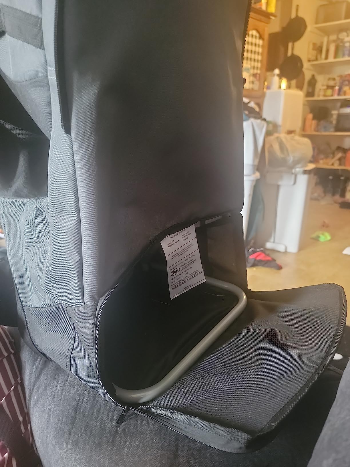 ClevrPlus Deluxe Adjustable Baby Carrier Outdoor Hiking Child Backpack Camping customer photo 1