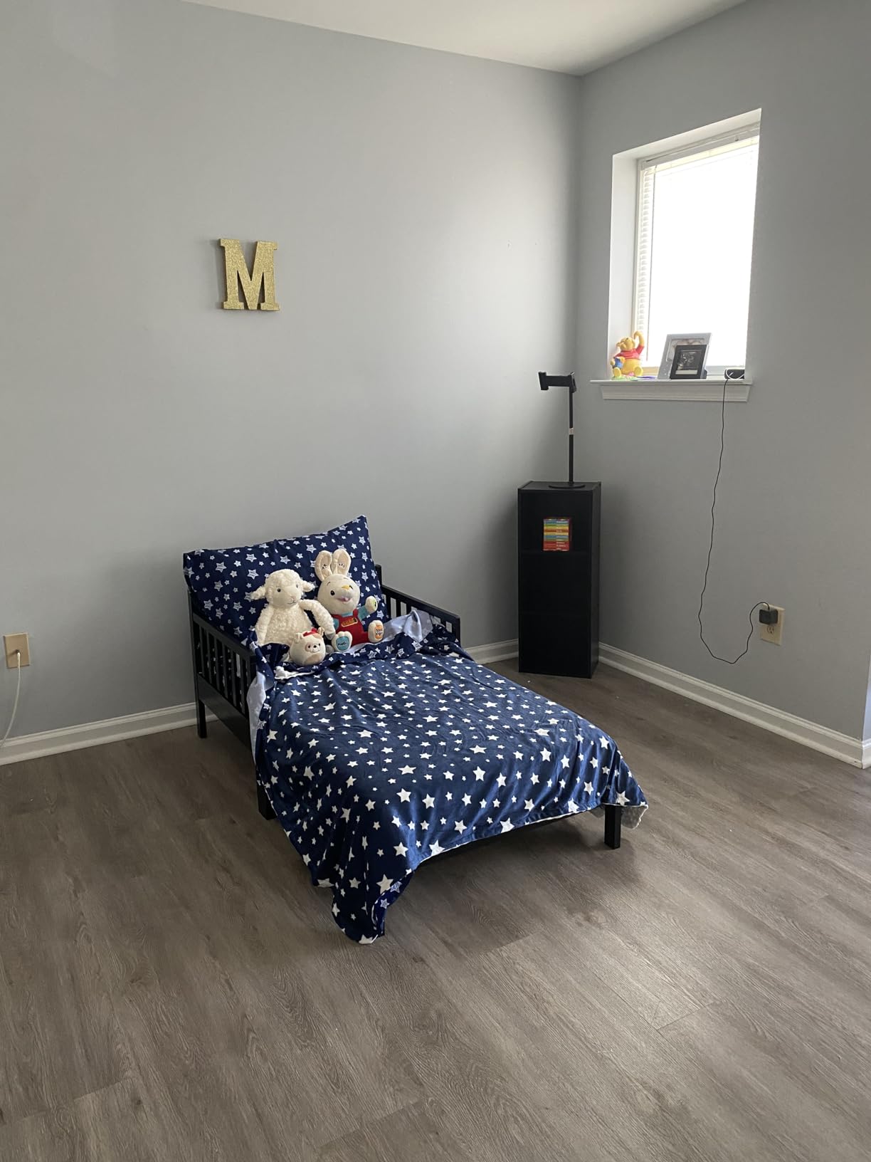 Dream On Me Sydney Toddler Bed in Steel Grey, Greenguard Gold Certified customer photo 2