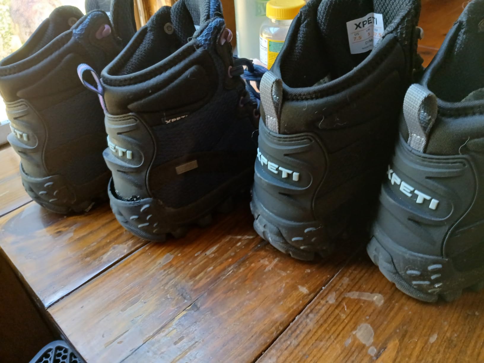 XPETI Women's Dimo Mid Waterproof Outdoor Hiking Boot Non Slip customer photo 2
