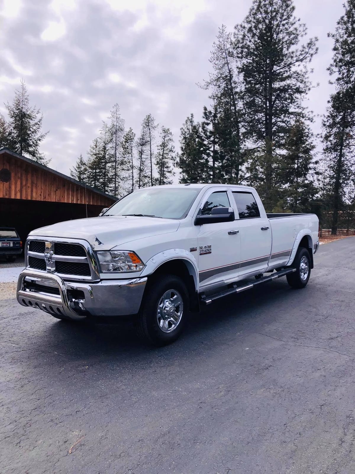TAC Bull Bar Fit 2010-2018 Dodge RAM 2500/3500 Pickup Truck 3” Stainless Steel Front Brush Bumper Guard Grille Guard Push Guard Off Road Accessories customer photo 1