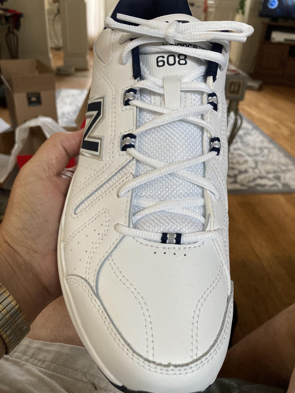 New Balance Men's 608 V5 Casual Comfort Cross Trainer customer photo 1