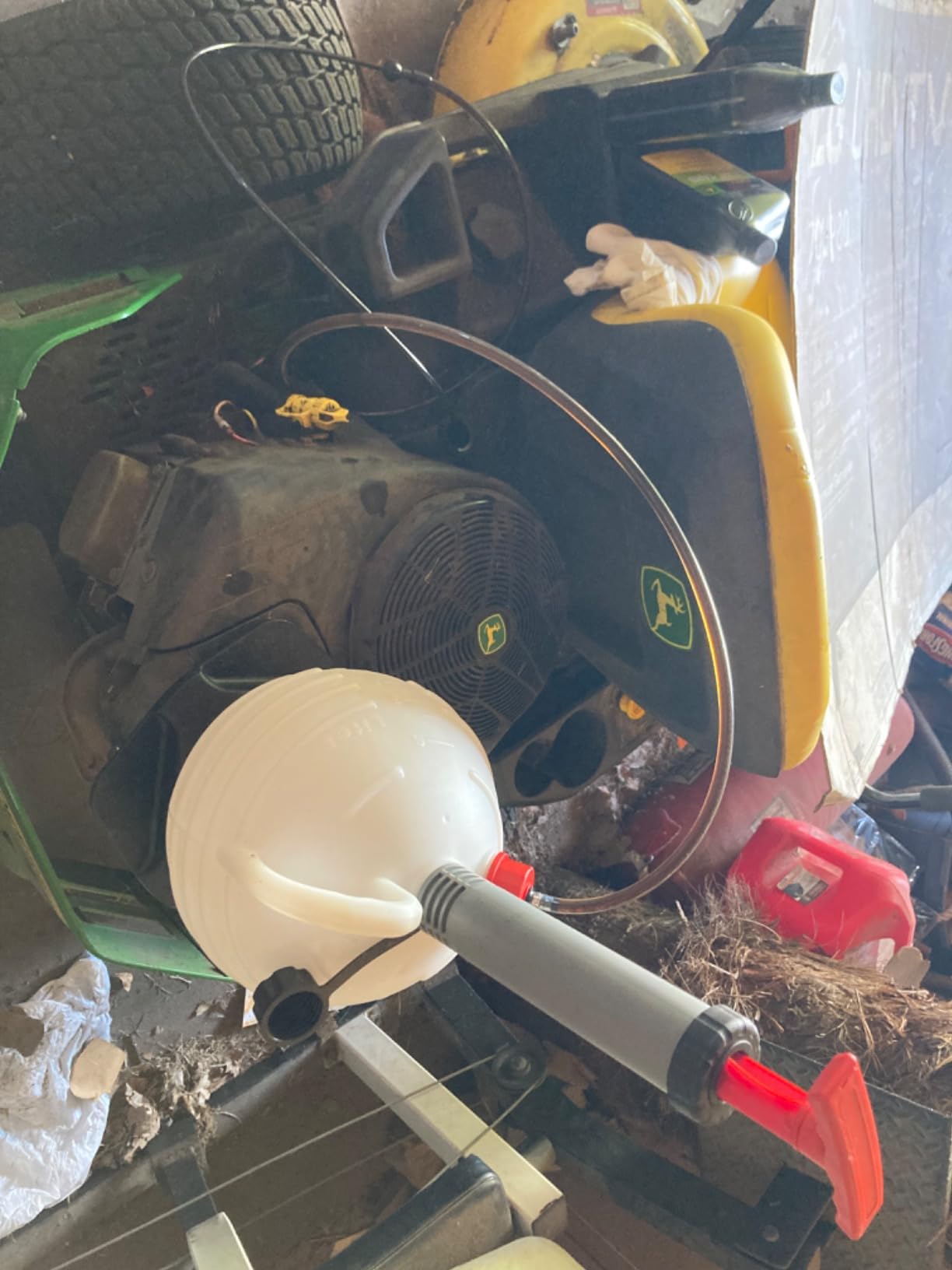 EWK 6L Manual Fluid Transfer Pump, Portable Fluid Extractor customer photo 2