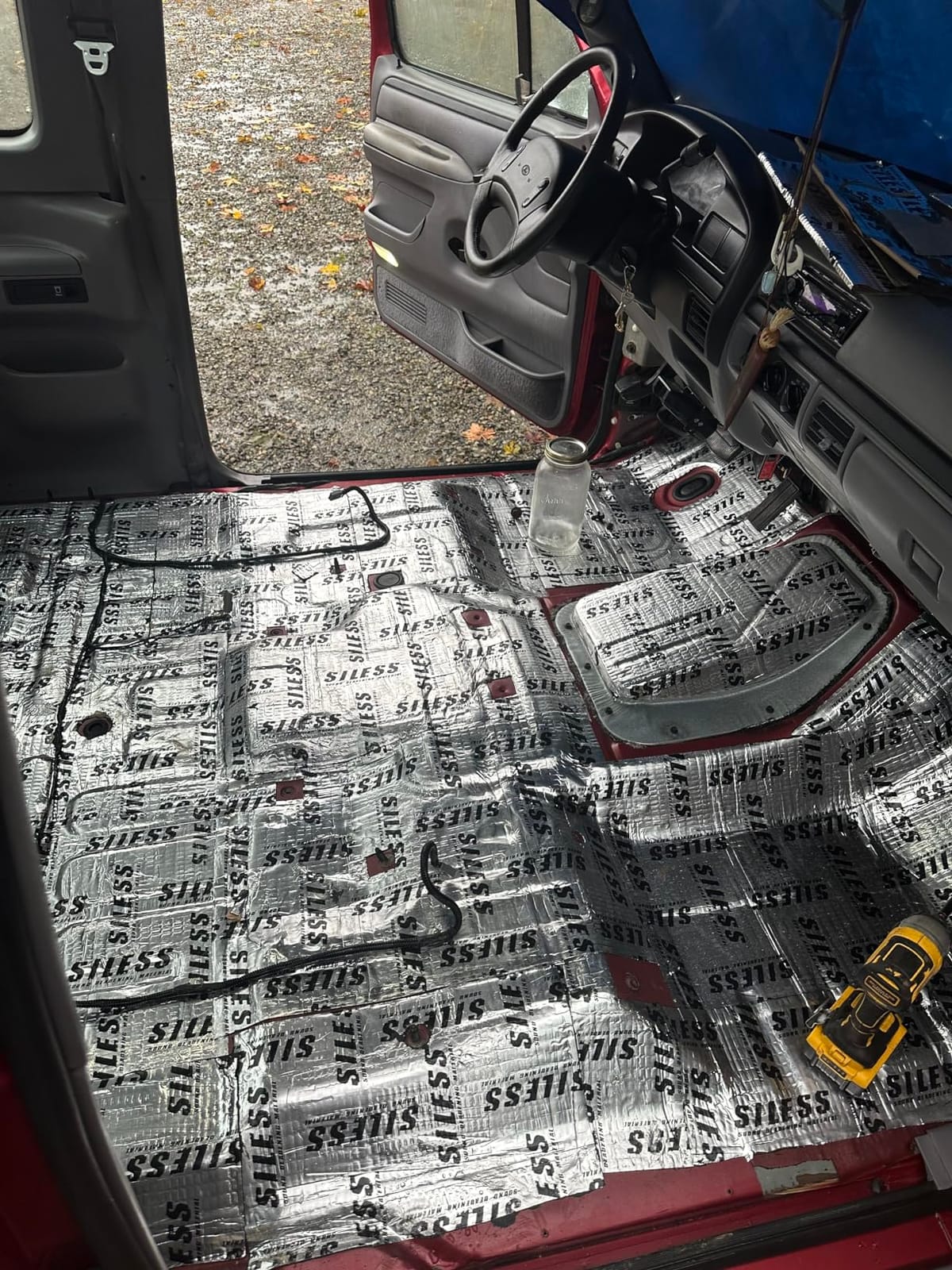 Siless 80 mil (2mm) 36 sqft (3.4 sqm) Car Sound Deadening mat - Butyl Automotive Sound Deadener - Noise Insulation and Vibration Dampening Material (36 sqft) customer photo 1