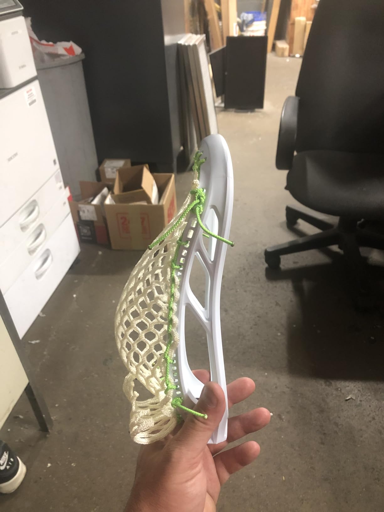 StringKing Men's Mark 2F Faceoff Unstrung Lacrosse Head customer photo 2