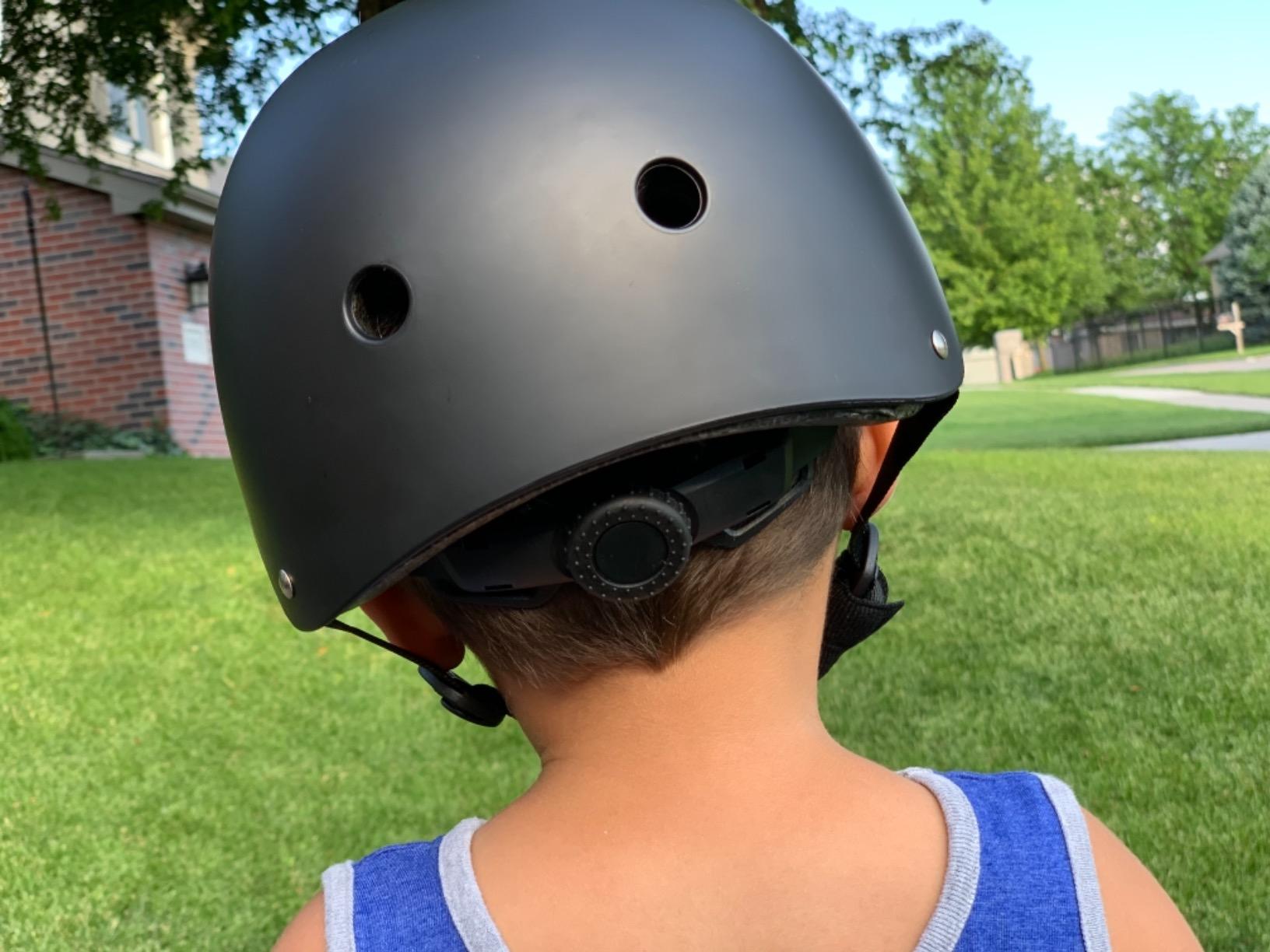 Adjustable Color Gradient Toddler Kids Bike Helmet for Girls Boys customer photo 2
