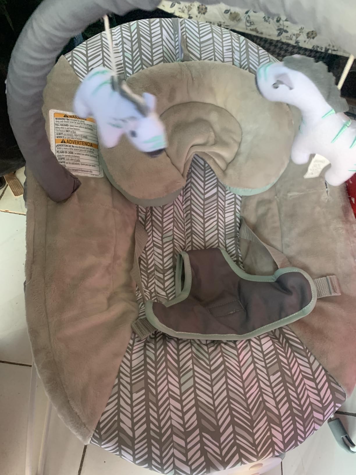Smart Steps Trend EZ Bouncer, Bluebell customer photo 2