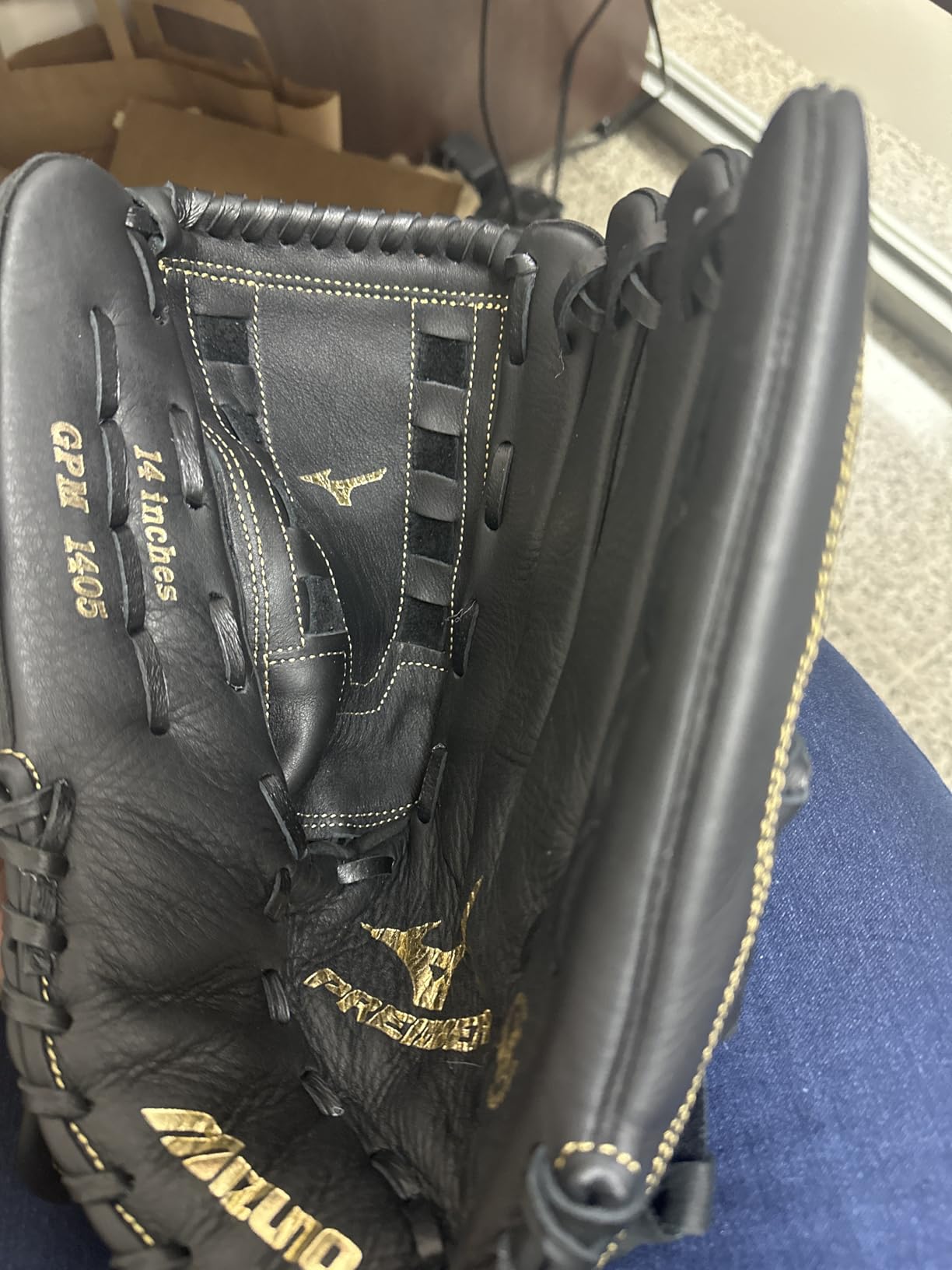 Mizuno Adult Premier Series Slowpitch Softball Glove customer photo 1