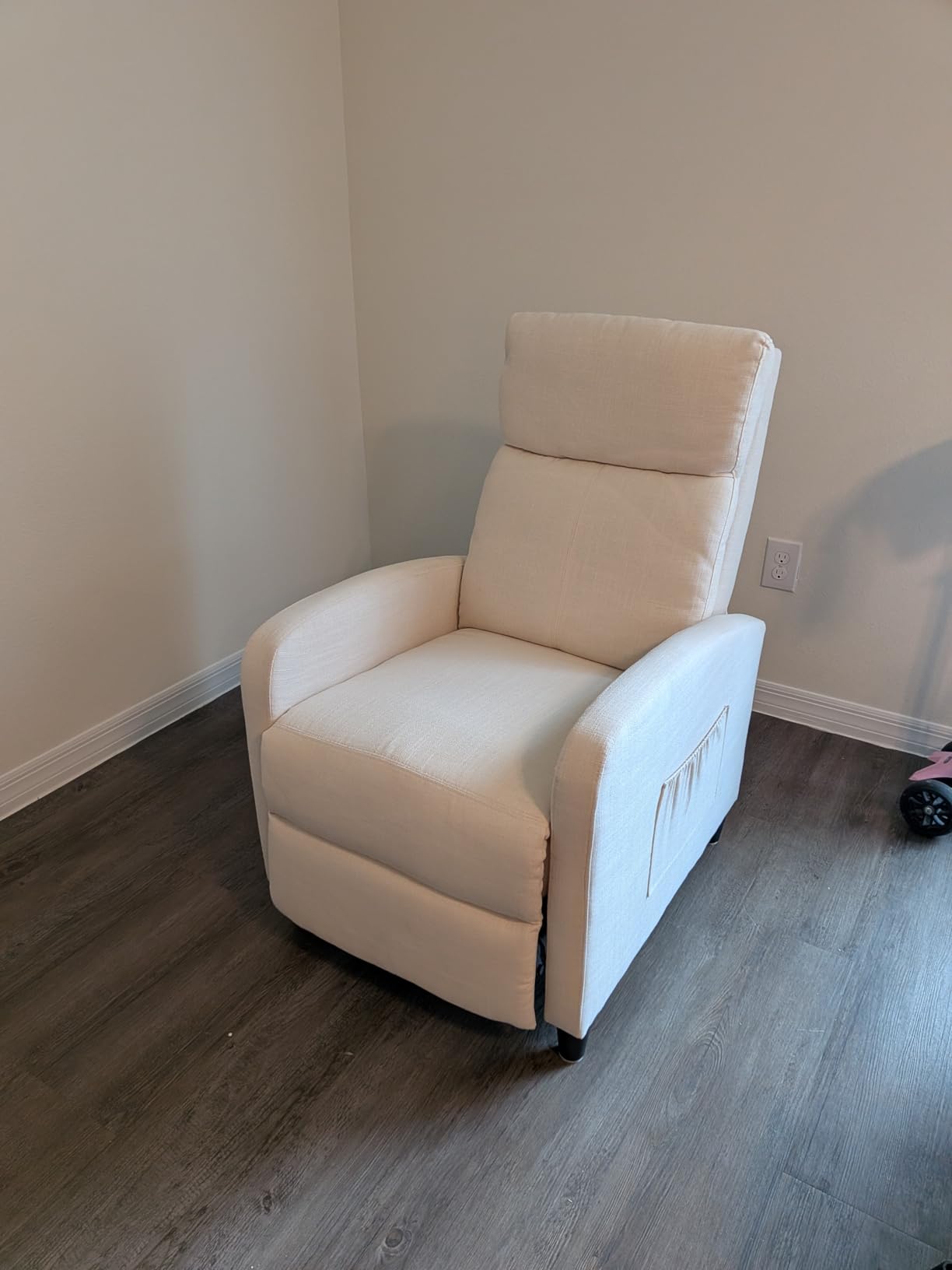 JUMMICO Recliner Chair Home Theater Single Recliner Sofa Living Room Chair customer photo 1