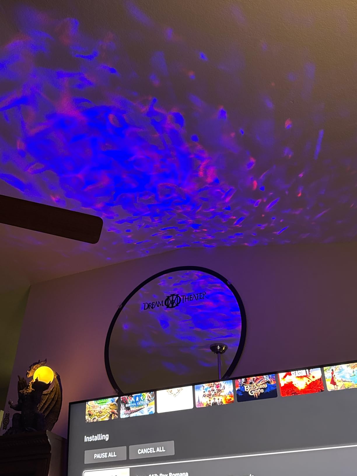 Party Lights,Disco DJ Strobe Light Rave Stage Projector Effect Dance Club Light Sound Activated with Remote Control for Parties Home Show KTV Pub Dance Christmas customer photo 2
