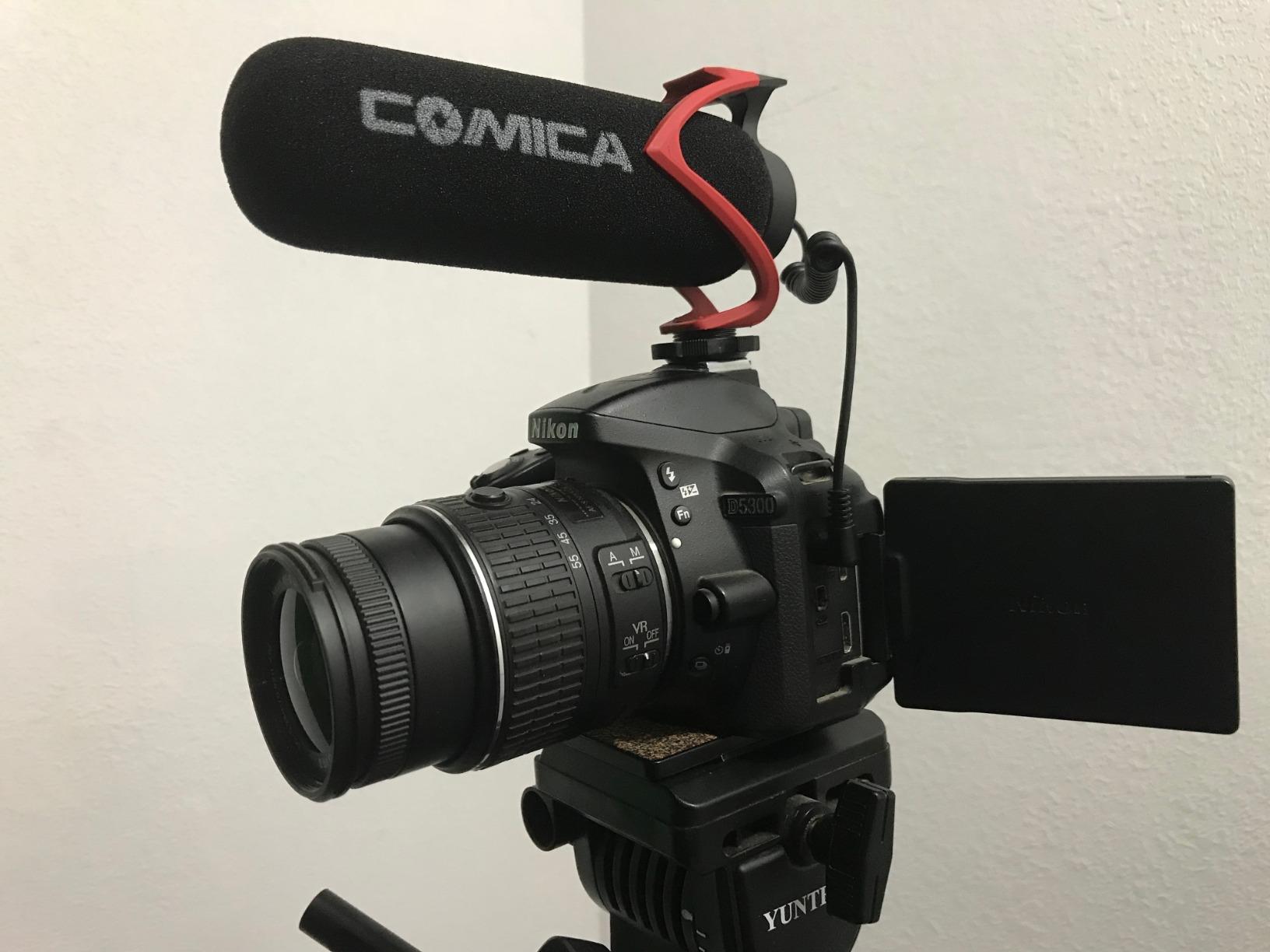 COMICA CVM-V30 LITE Video Microphone,Super-Cardioid Condenser On-Camera Shotgun Microphone for Canon Nikon Sony Panasonic DSLR Cameras,Mic for iPhone Android Smartphone with 3.5mm Jack(Black) customer photo 1
