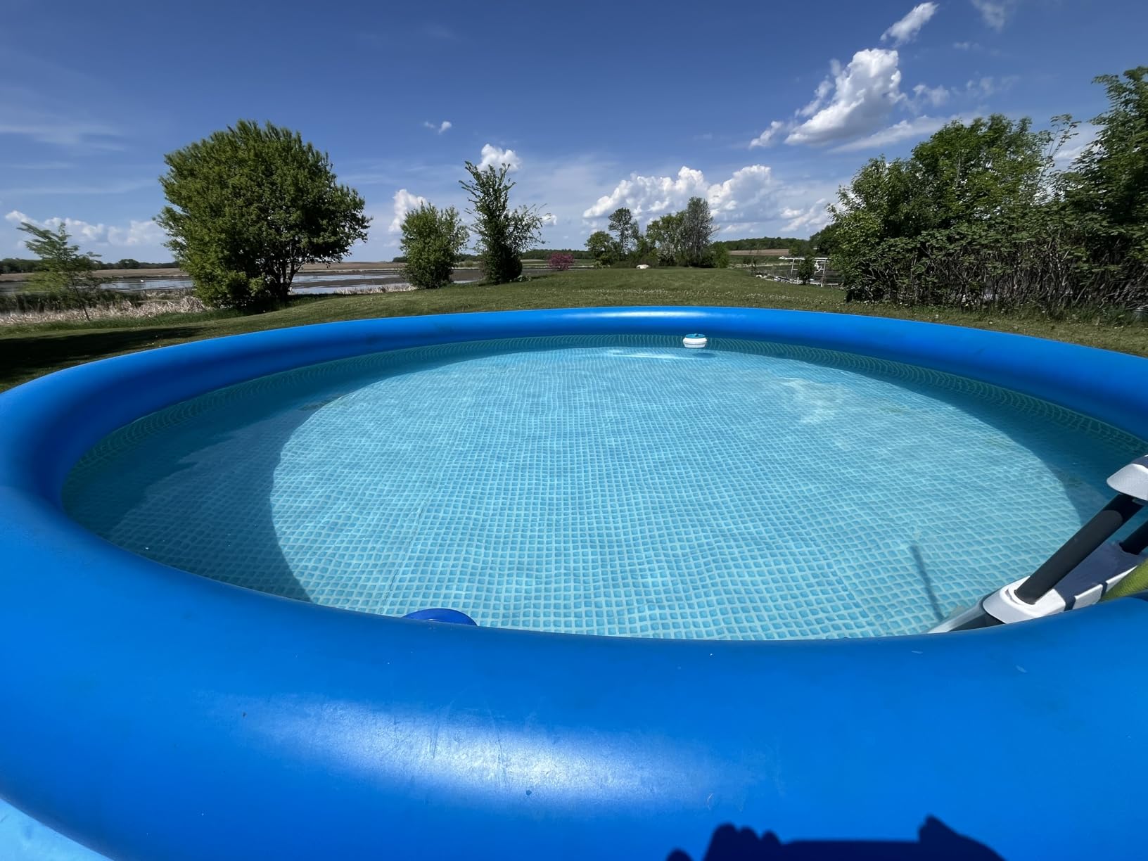 INTEX Krystal Clear 2,100 GPH Sand Filter Pump for Above Ground Pools customer photo 1