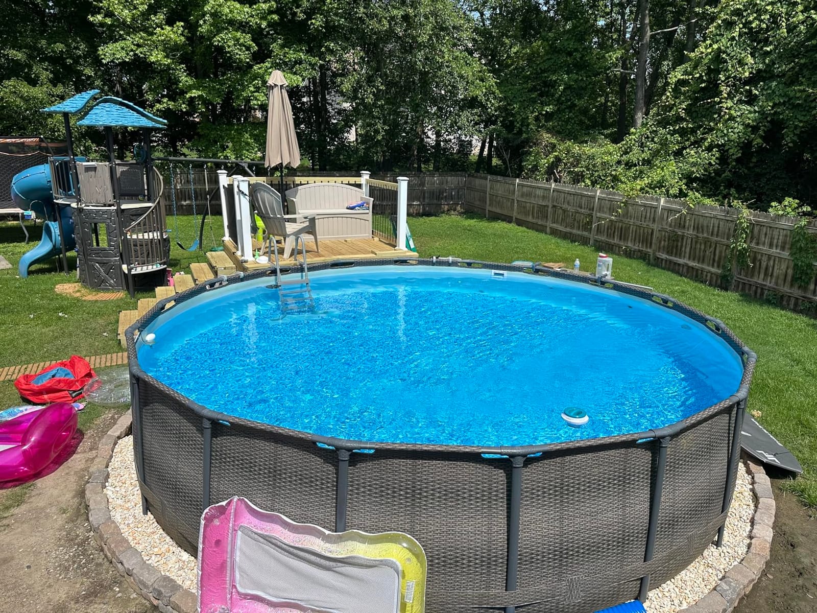 INTEX Krystal Clear 2,800 GPH Sand Filter Pump for Above Ground Pools customer photo 2