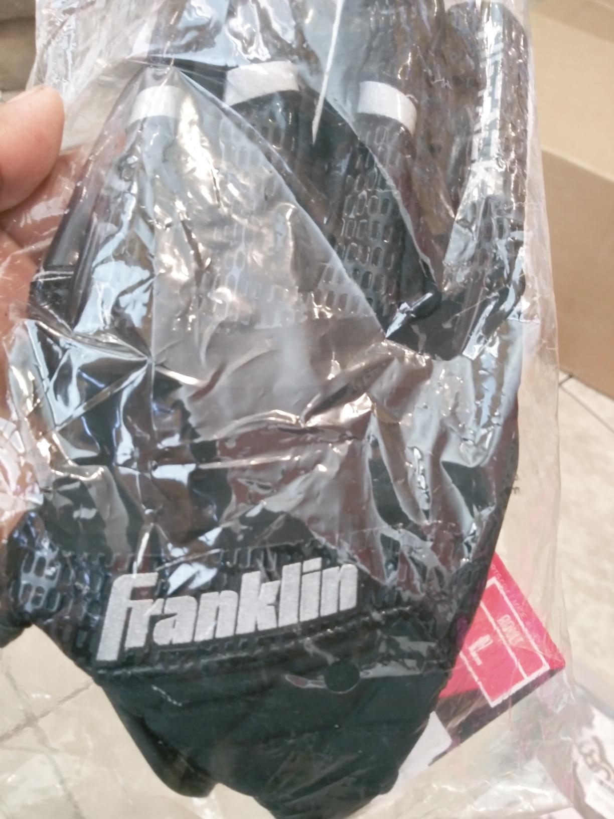 Franklin Sports MLB Baseball Batting Gloves - Shok-Sorb X Batting Gloves for Baseball + Softball - Adult + Youth Padded Non-Sting Batting Glove Pairs - Multiple Colors + Sizes customer photo 1