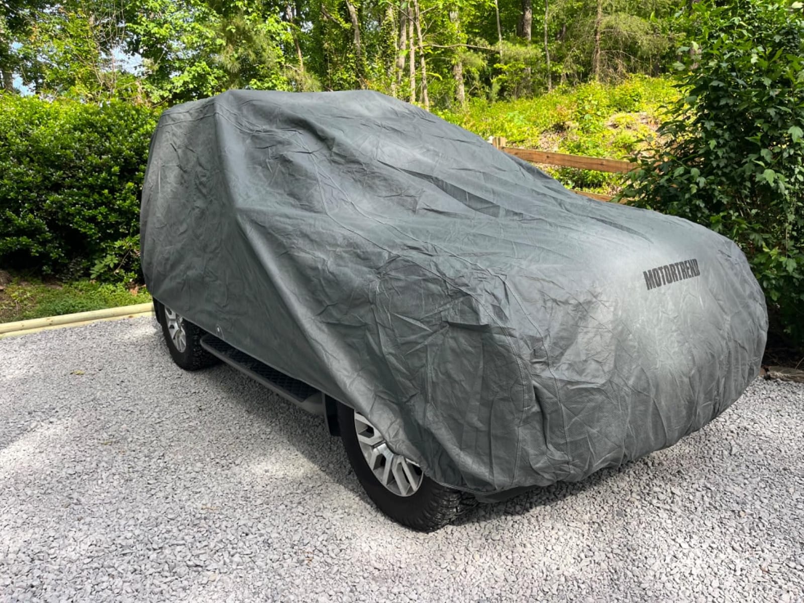 Motor Trend 4-Layer 4-Season Auto (Waterproof Outdoor UV Protection for Heavy Duty Use Full Car Cover for Vans, Suvs, Crossovers up to 210