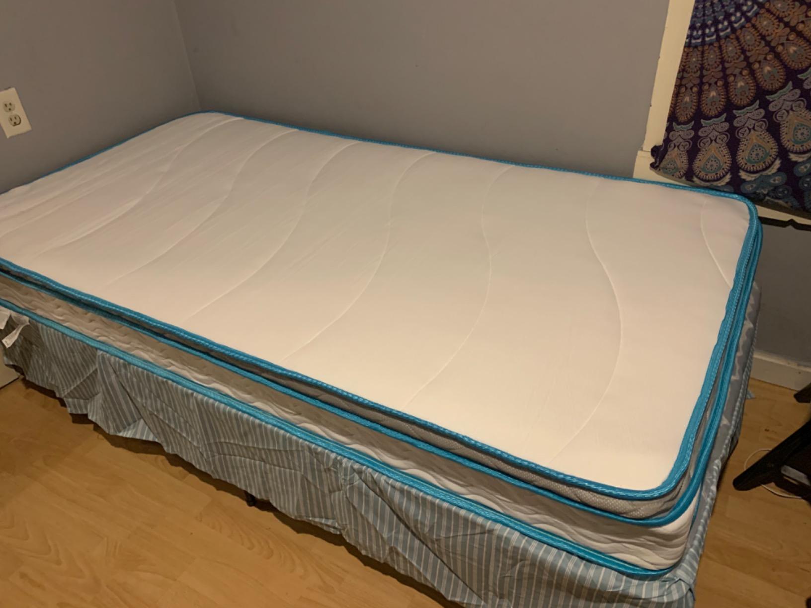 Linenspa 10 Inch Hybrid Mattress - Medium Feel - Full - Bed in a Box customer photo 2